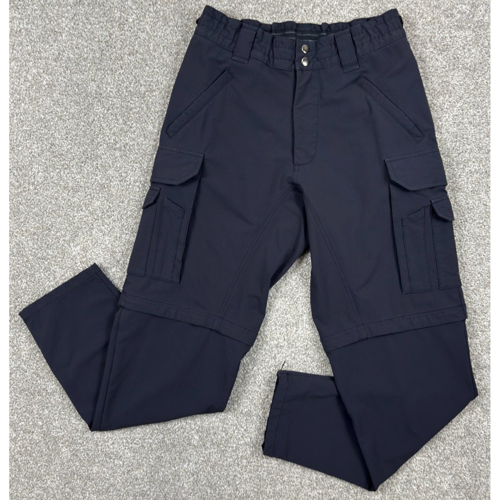 Bellwether Bike Patrol Convertible Pants Men's 32x32 Navy Zip Off Cargo 213